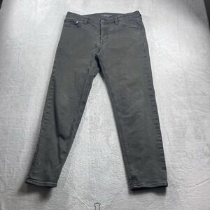 Banana Republic Pants Mens 33x28* Traveler Jeans Athletic Tapered Fit Gray EUC